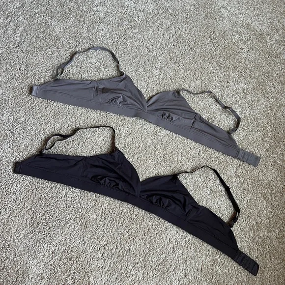 NWOT Gap SecondSkin Crossover Bralettes - Set of 2 - Size Small - Picture 5 of 7